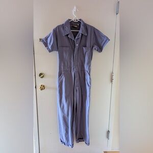 Big Bud Press 'Short Sleeve Jumpsuit' in Lilac- discontinued colorway!